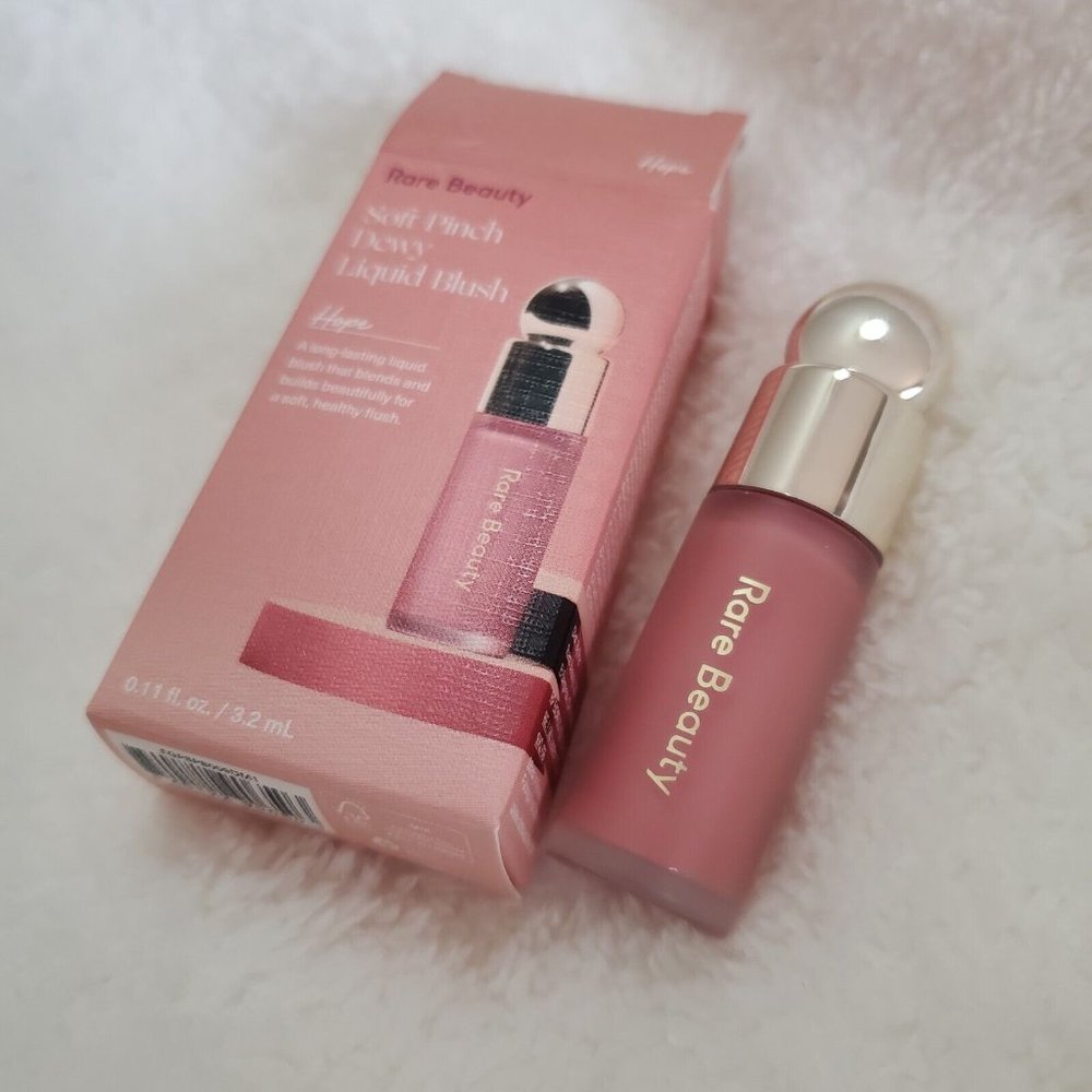Rare Beauty By Selena Gomez Soft Pinch Liquid Blush Mini in Hope NEW - Picture 11 of 13